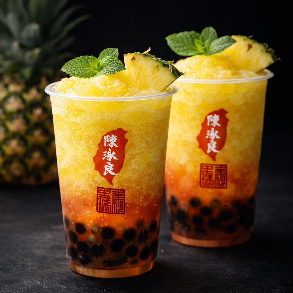 Pineapple Slushies With Passion Tea Xing Fu Tang